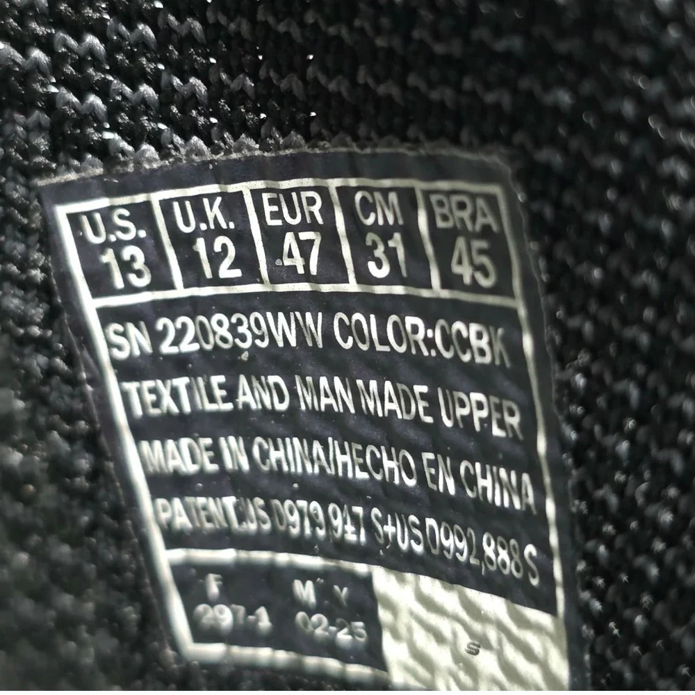 Skechers Slip-ins Max Cushioning Advantageous Mens 13 Charcoal Black 220839WW